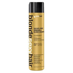 Champú explosivo sin pelos Sexy Blonde Sulfato, 10.1 onzas