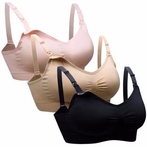 Daisity Womens Seamless Sleep Bra De Enfermería Para La L...