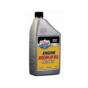 Lucas Oil 10635 20W50 Petroleum BreakIn Botella de aceite de 1 cuarto de galón