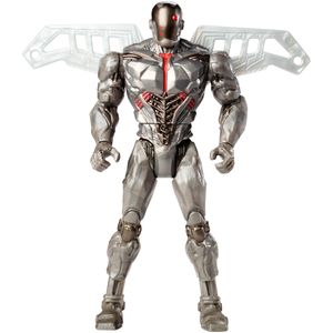 Dc Justice League Techno-shield Cyborg Figure, 6