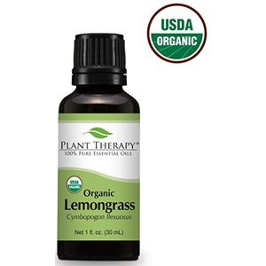 Terapia vegetal aceite esencial de limón lemongrass 30 ml 1 oz grado terapéutico puro sin diluir 100%