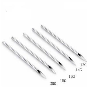 Agujas Para Perforar La Nariz Del Oído - Yuelong 50pcs Ag...