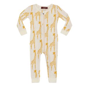 Pijama Con Cremallera De Algodón Orgánico Milkbarn - Jira...