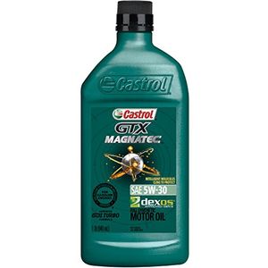 Castrol 6005 GTX MAGNATEC 5W30 Aceite de motor sintético completo 1 paquete de Quart 6