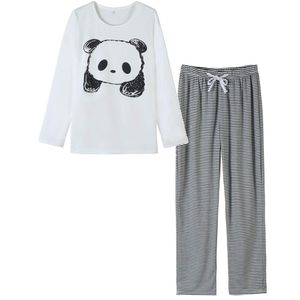 Ventelan Conjunto De Pijama Otoñal De Manga Larga Con Ray...