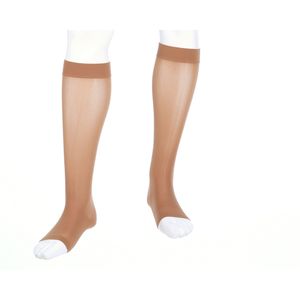 asegurar la Medi, 20-30 mmHg, medias de compresión alta de becerro, Open Toe