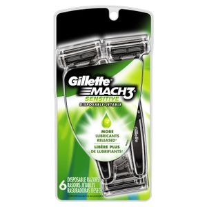 Gillette Mach3 Maquinilla De Afeitar Desechable Para Homb...