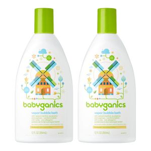Vapor de BabyGanics de la burbuja bath Bundle – 2 Artículos: 12 oz Botellas
