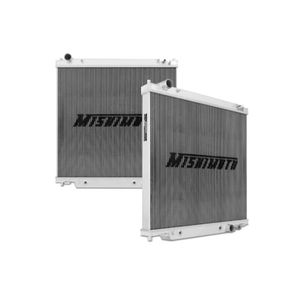 Mishimoto MMRADF2D99 Ford 73L Powerstroke Radiador de aluminio 19992003 Plata