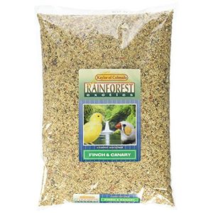 Kaylor Of Colorado AS489212 Paquete de 4 lb de 2 Rainforest Exotics Canary Finch Bird Food