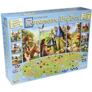 Juegos de mesa Carcassonne Big Box 2017 de Fantasy Flight Games