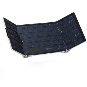 Teclado Plegable Inalámbrico Iclever Con Retroiluminación...