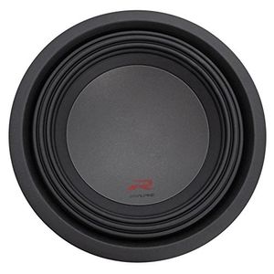Alpine Type R 10 pulgadas 2250 vatios Max 4 Ohm Round Car Audio Subwoofer | R-W10D4