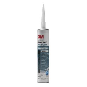 Sellador de Silicona de Grado Marino 3M Blanco 08027 110 gal