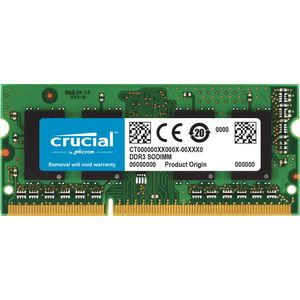 Crucial 8gb Single Ddr3 / Ddr3l 1866 Mt / S (pc3-14900) M...
