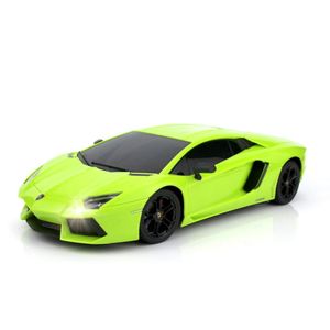 RC Coche, qun feng 1/18 Lamborghini Veneno Control remoto por radio coches Sport Racing Hobby con licencia de grado modelo vehículo para niños, mejor