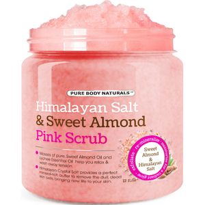 Exfoliante Exfoliante De Sal Rosa Himalayan Pure Body Nat...