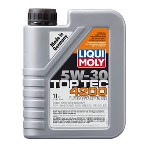 Liqui Moly 2004 Top Tec 4200 5W30 Aceite de motor sintético Botella de 1 litro