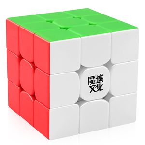 d-fantix Moyu Weilong GTS V2 M magnético velocidad cubeta 3 x 3 Stickerless, Weilong gts2 M Magic Cube Puzzle