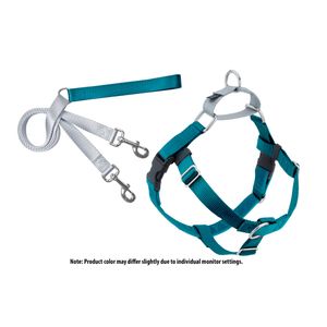 2 Hounds Design Freedom No-Pull Dog Harness and Leash, Adjustable Comfortable Control for Dog Walking, Made in USA (1")