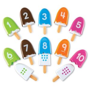 Paletas con números Number Pops para recursos de aprendizaje, de Learning Resources