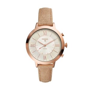 Smartwatch Híbrido Fósil - Q Jacqueline Bone Leather Ftw5...