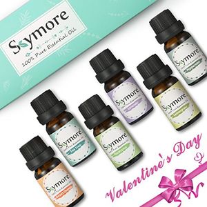 Skymore aromaterapia top 6 set de regalo de aceite esencial 100% puro grado terapéutico kit de aceite esencial 610 ml de árbol de té lavanda hierbabue