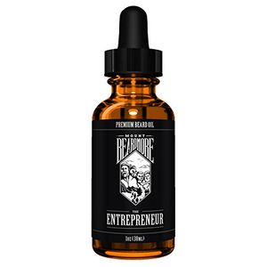 Beard Oil de MOUNT BEARDMORE ™, aceite de barba premium, envasado al 100% con aceites naturales ricos en nutrientes y perfumado con aceites esenciales