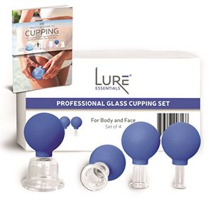Cara y cuerpo vidrio aspiradora ventosa terapia set de regalo  la mejor calidad en clase  tazas de masaje profesional y home spa