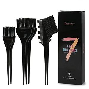 Segbeauty Balayage Highlights Juego de mesa y cepillo, kit de tinte para el cabello en tinte para el cabello Paleta de tinte para cabello para tinte p