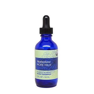 Motherlove More Milk Organic Herbal Breastfeeding Supplement para la lactancia Support 2 oz Liquid Tintura