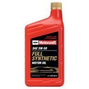 5w50 Ford Motorcraft XO5w50QGT Full Synthetic Motor Oil Caja de 12 qt