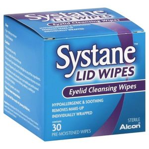 Toallitas Systane Lid Toallitas Limpiadoras de párpados 30 cada una paquete de 3