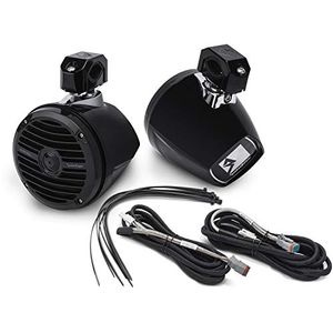 Rockford fosgate motorear2 addon kit de altavoz para su uso con yxzstage2 y yxzstage3 kits