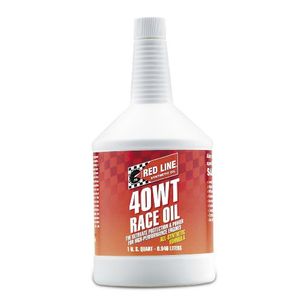 Red Line 10404 15W40 Synthetic Racing Motor Oil Botella de 1 cuarto de galón