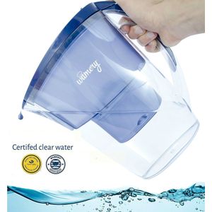 Pitcher Del Filtro De Agua Delgado. 6 Tazas De Tamaño Per...