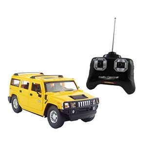 Hummer H2 SUV Función completa R / C Radio Mando a distancia 1:24 Escala (H2 SUV Amarillo)