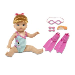 Baby Born Mommy, Look I Can swim-blonde realista Baby Doll