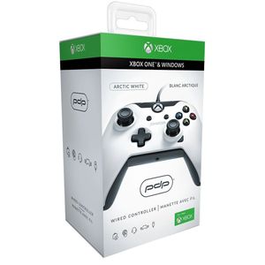 Controlador Con Cable Pdp Para Xbox One - Blanco - Xbox O...
