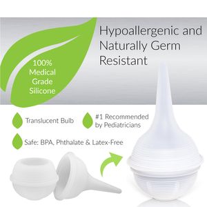 Innovo Hospital Grade Silicone Twister Bulb Aspirador Nas...