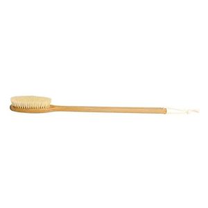 Cepillo para baño Redecker Tampico Fiber con manija de Beechwood engrasada, 19-5 / 8-Pulgadas