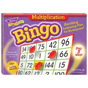 Multiplicación Juego de bingo