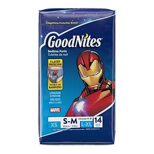 Huggies goodnights bedtime pants para niños tamaño xsmall 15 conde