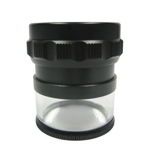 Lupa 10x Con 25mm Campo De Visión Lupa Escala De Retícula...