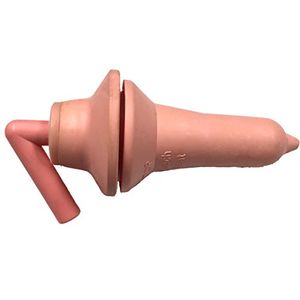 Melocotón tetinas grande brida pezón color rosa