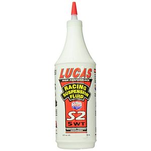 Aceite de suspensión sintético Lucas Oil 10489 S2 50WT 1 cuarto de galón