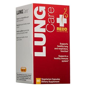 Redd Remedies El cuidado pulmonar promueve la salud bronquial y la respiración fácil 80 Count