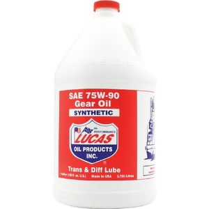 Lucas Oil 10048 SAE 75W90 Transmisión sintética y lubricante diferencial 1 galón