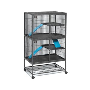Midwest Deluxe Ferret Nation Unidad Doble Ferret Cage (mo...