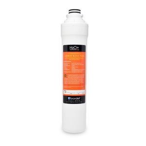 Brondell H2O + Coral una etapa bloque reemplazo agua filtro de carbón (UF-15)